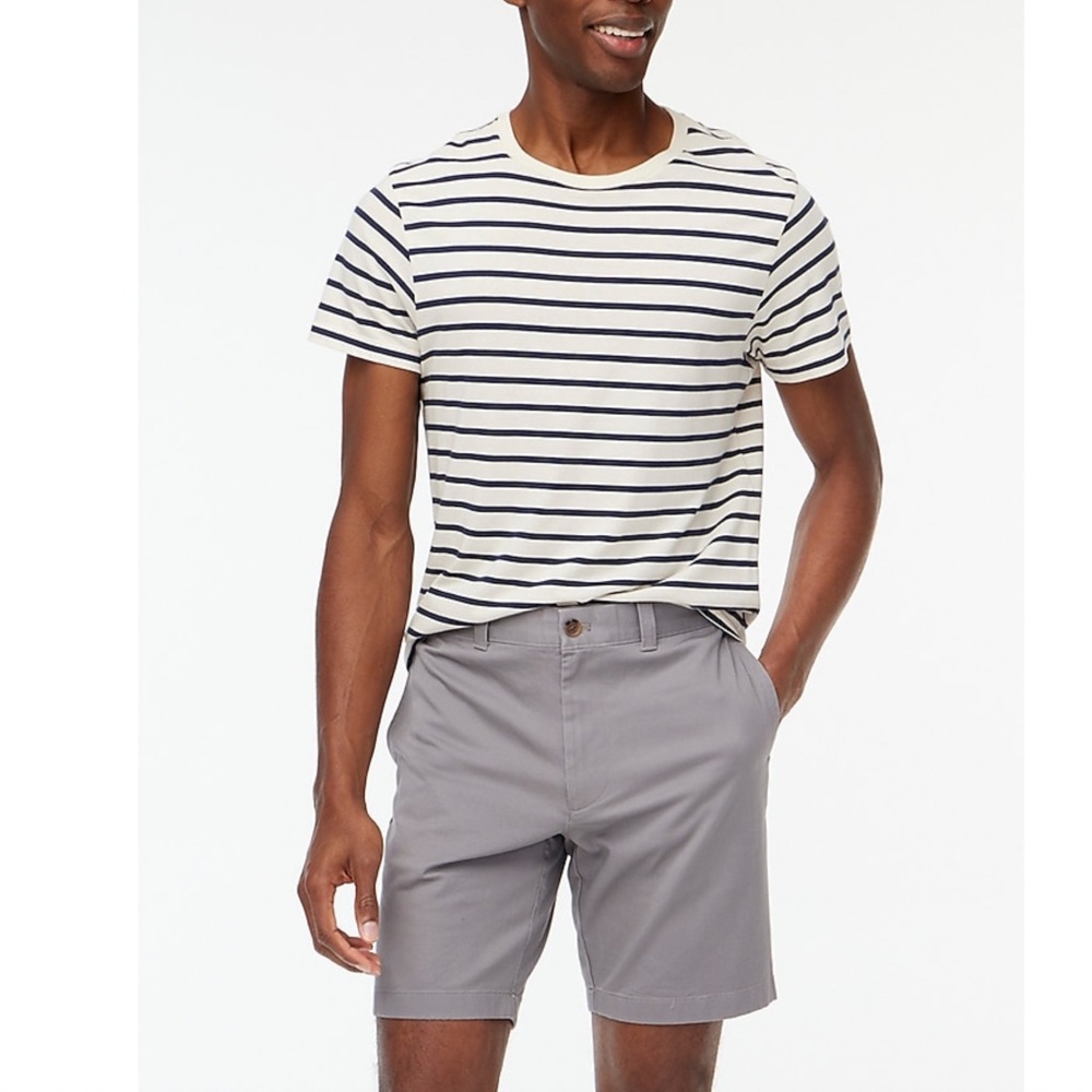 J. Crew Men's Flex Chino 9" Shorts - 33